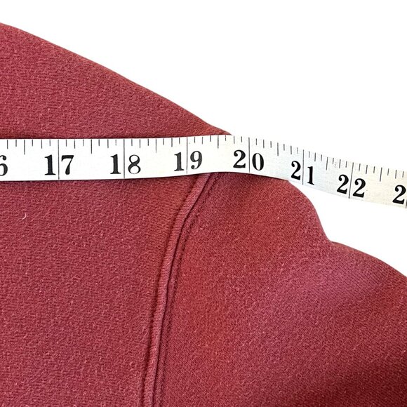 Eddie Bauer XL Red Crewneck Sweatshirt Seattle USA Logo Cotton Blend Pullover - Picture 12 of 14